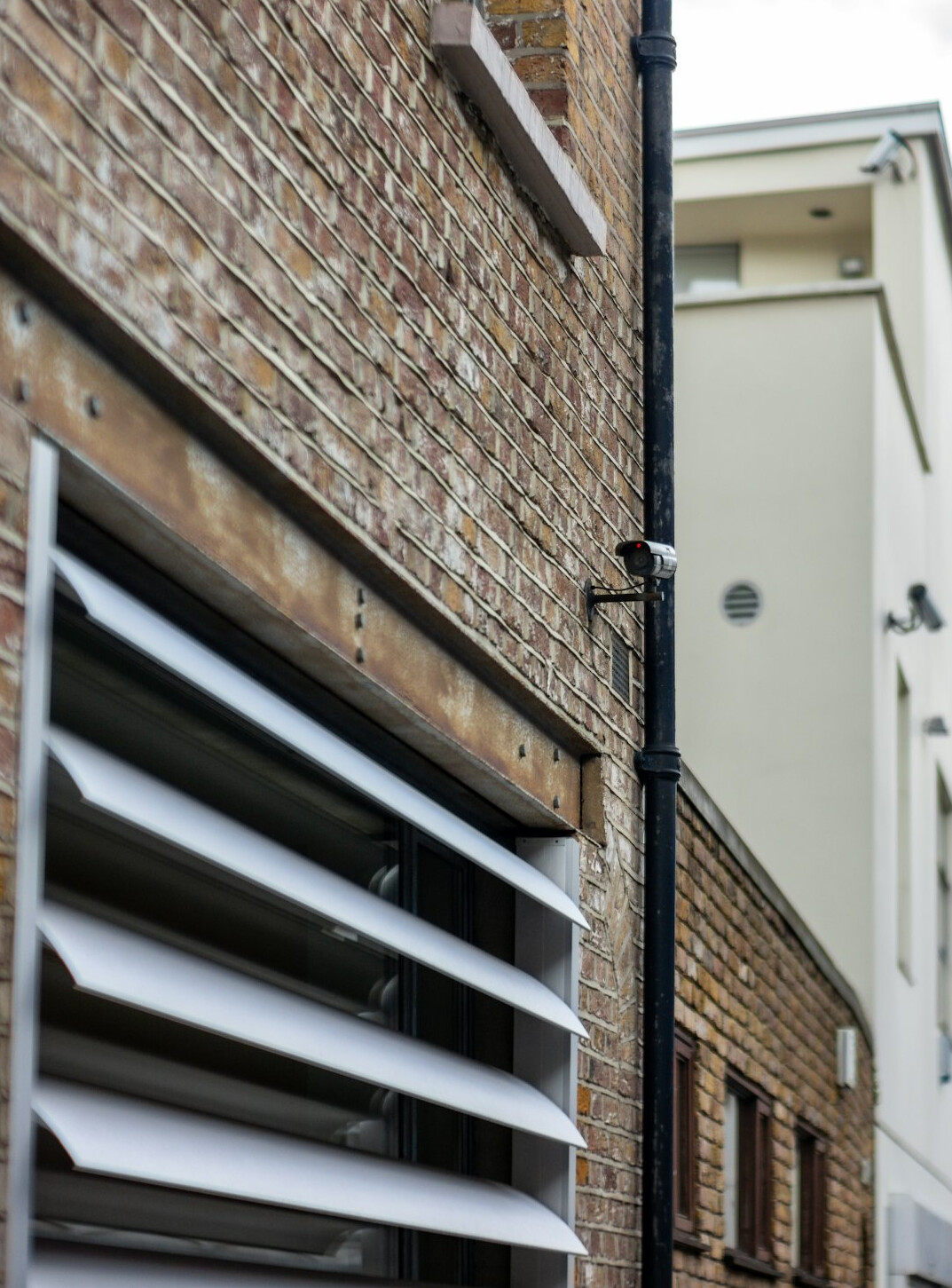 Broadcast control room with many monitors